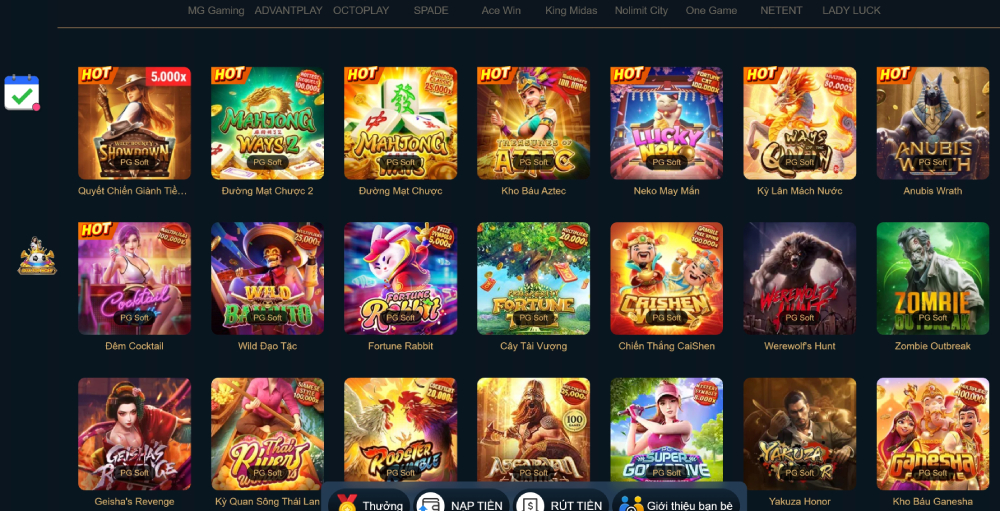 Trang chủ 39 Kho game hơn 1000 trò chơi cá cược đủ thể loại