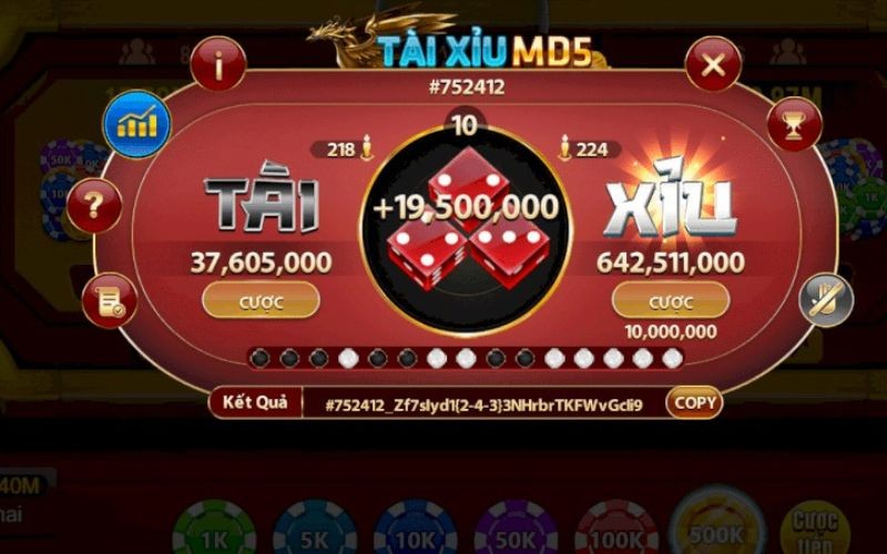 Tài xỉu MD5 Alo789