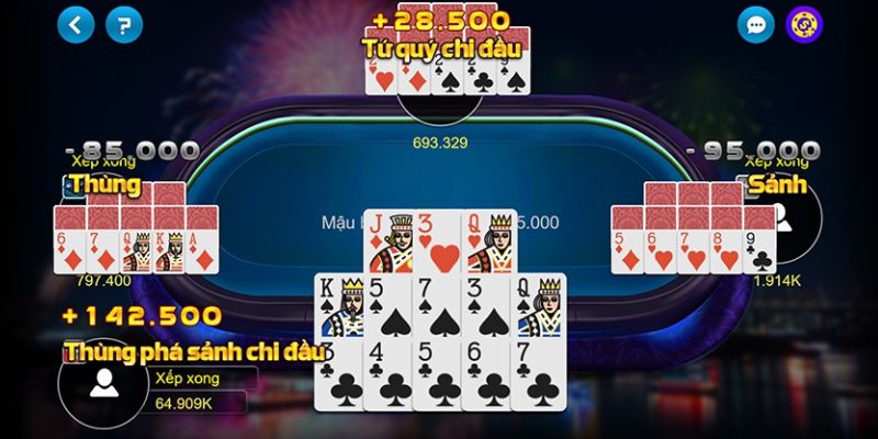 Mậu Binh Alo789 2 Tốc độ load Mậu Binh nhanh, thao tác mượt mà